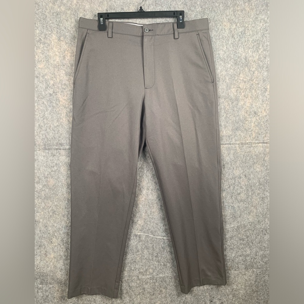 Footjoy Mens Size 36x32 business casual Golf Pants slim‎ straight Gray